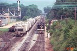 SOU 2694 waits for the yard job to clear up at Boylan